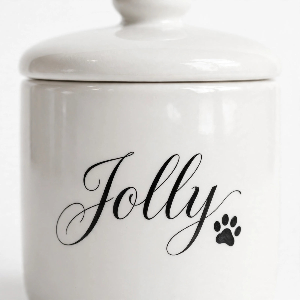 Personalized Pet Treat Jar