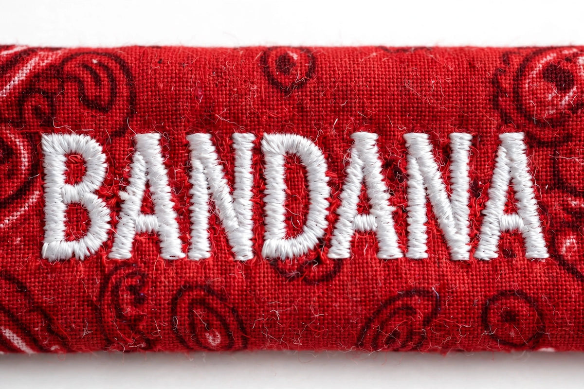 Custom Embroidered Pet Bandana