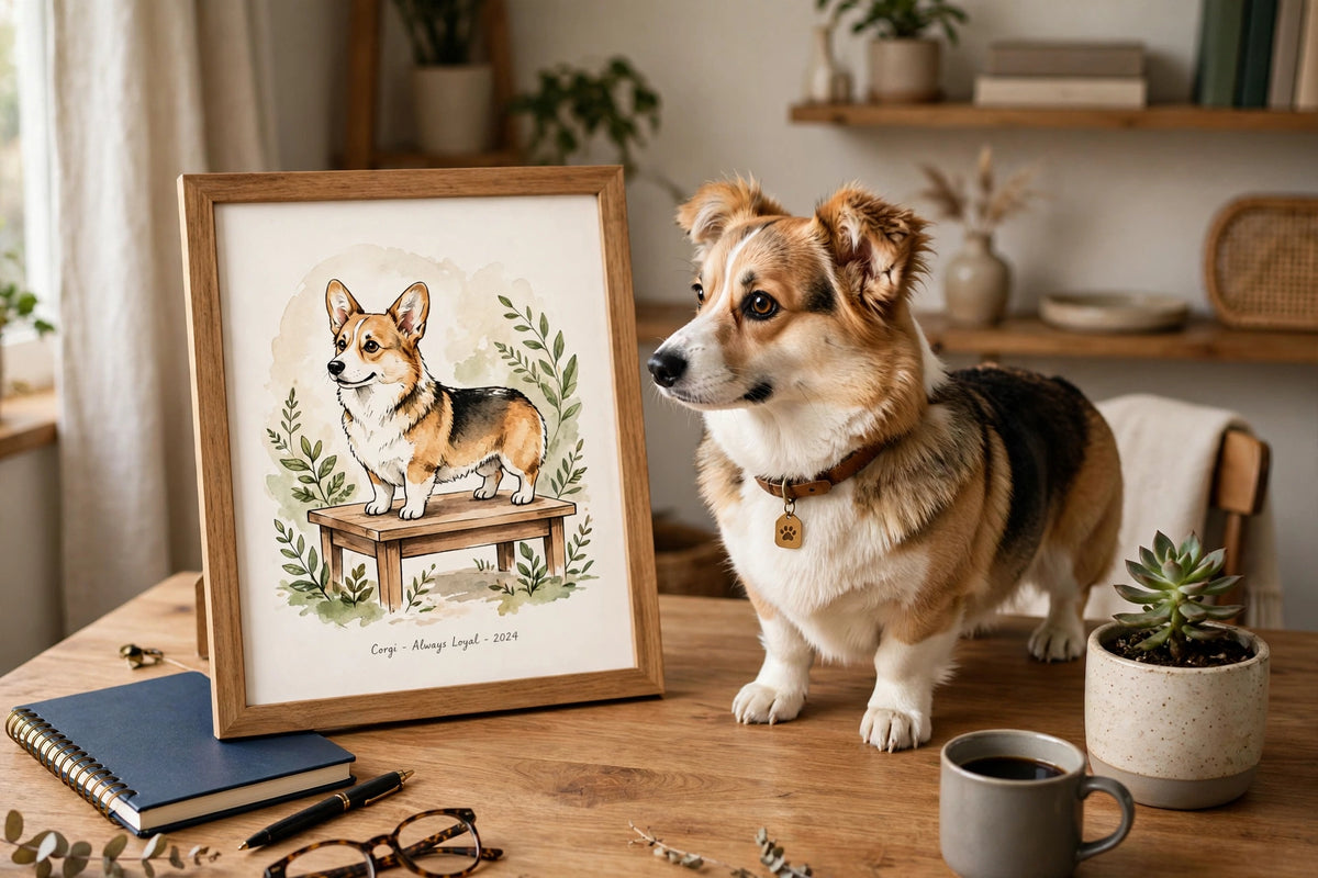 Framed Animal Portrait