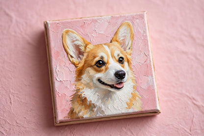 Custom Mini Pet Portrait Canvas