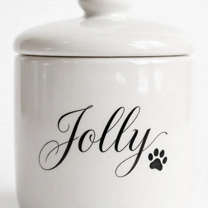 Personalized Pet Treat Jar