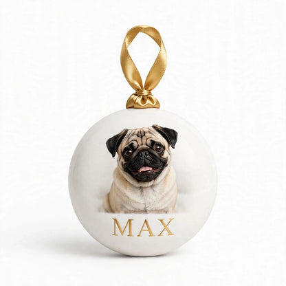 Personalized Pet Christmas Ornament