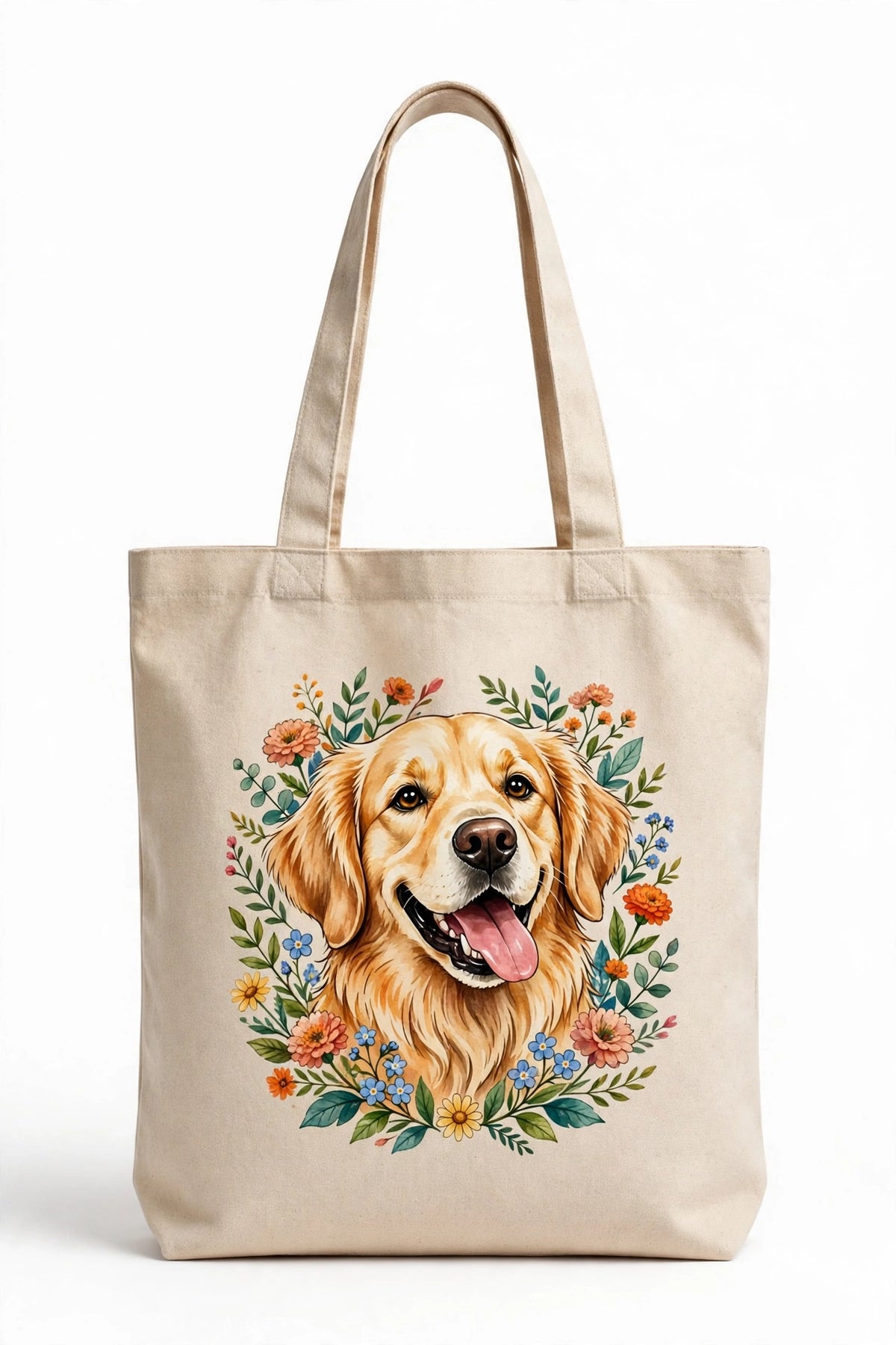 Custom Pet Portrait Tote Bag